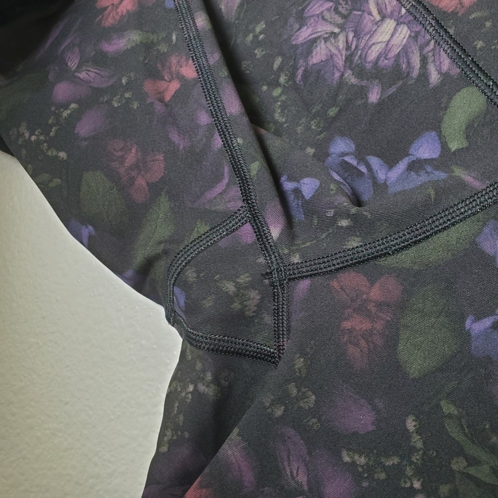 Lululemon Wunder Under High-Rise Tight 28 Midnight Orchid Multi Floral Leggings - Picture 9 of 11